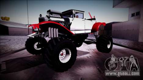 GTA 5 Albany Franken Stange Monster Truck for GTA San Andreas