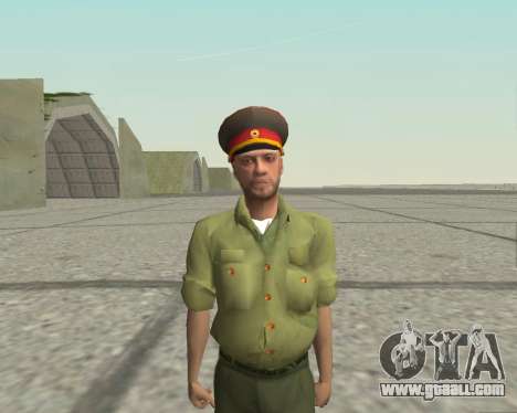 Officer of the armed forces of the Russian Feder for GTA San Andreas