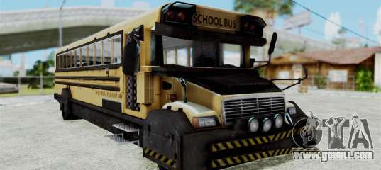 Armored School Bus for GTA San Andreas