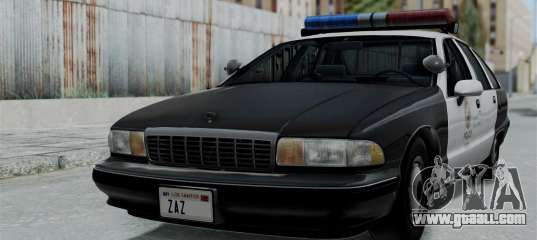 Chevrolet Caprice 1991 CRASH Division for GTA San Andreas