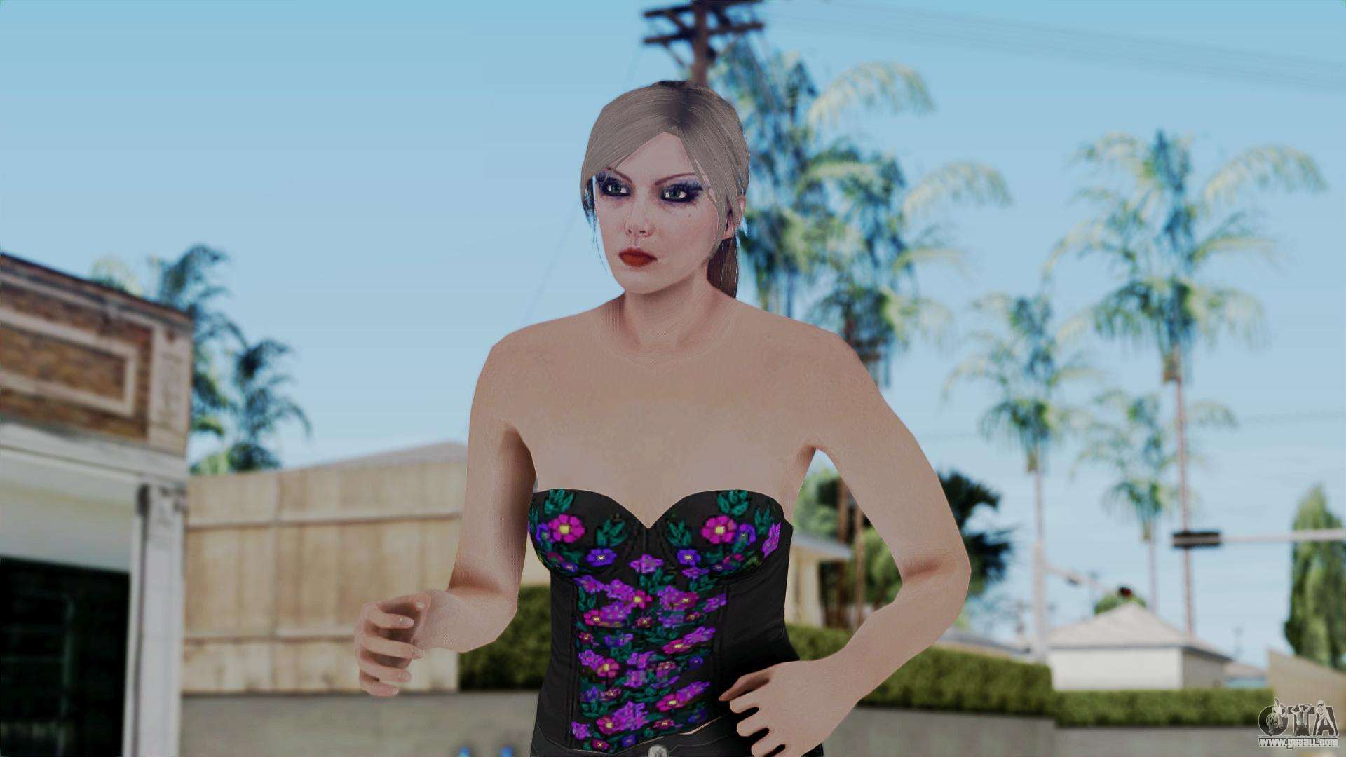  Female  Skin  1 from GTA  5 Online for GTA  San Andreas