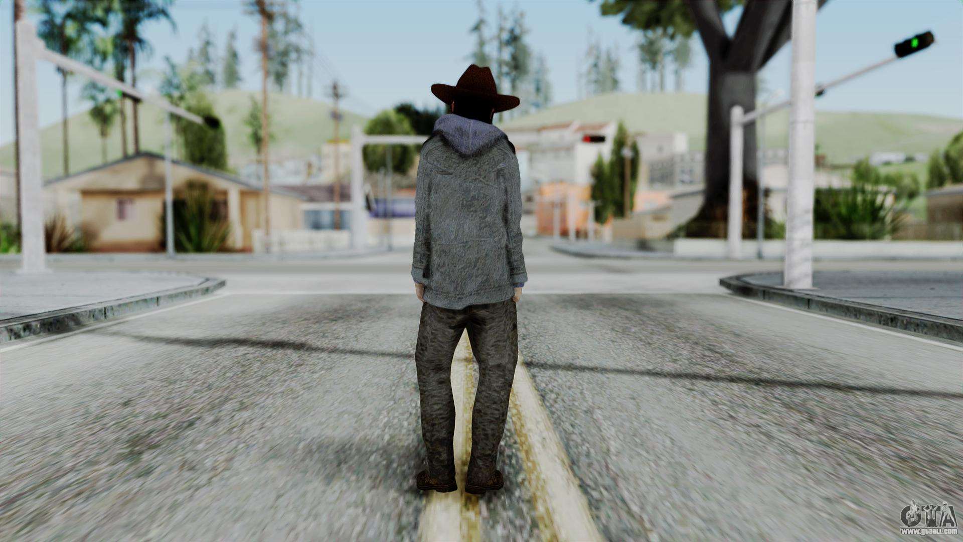 Carl Grimes from The Walking Dead for GTA San Andreas
