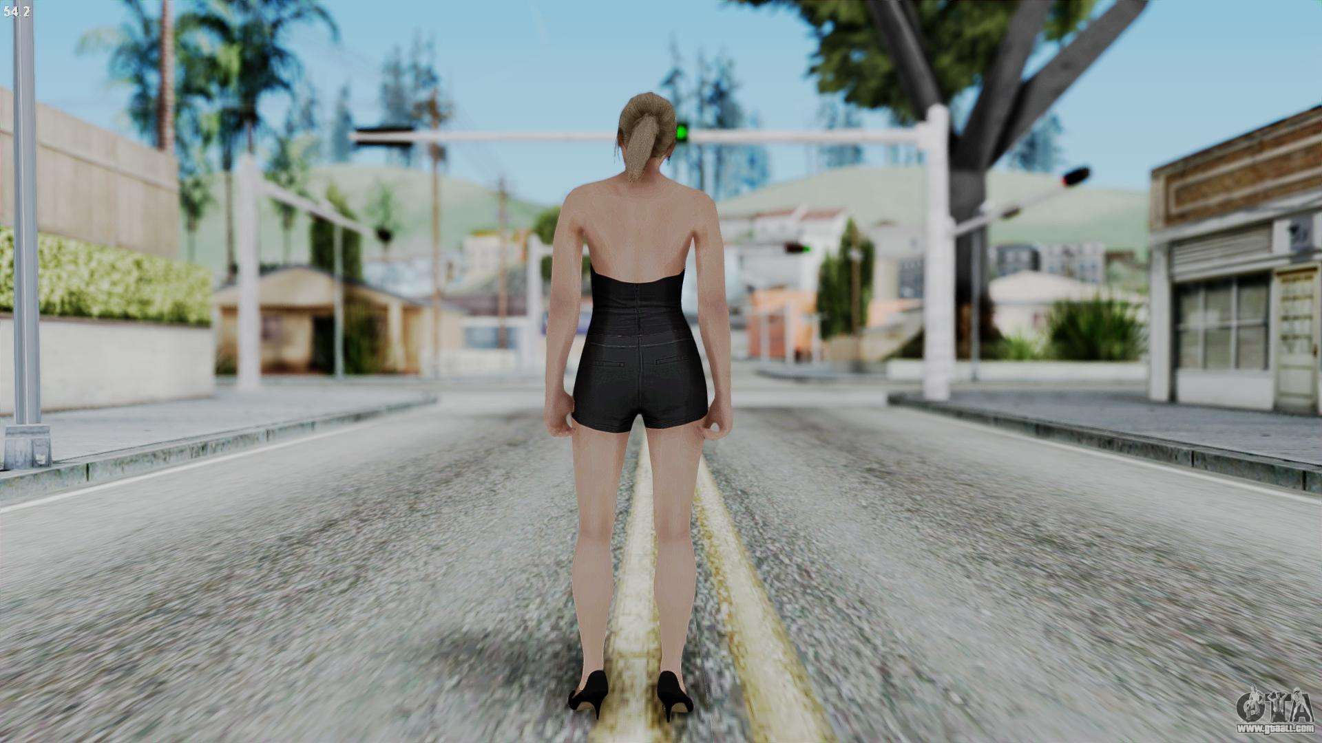 Female Skin  1 from GTA  5  Online for GTA  San Andreas