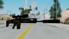 SCAR-20 v1 Supressor for GTA San Andreas