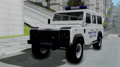 Land Rover Defender Serbian Border Police for GTA San Andreas