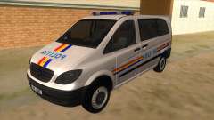 Mercedes Benz Vito Romania Police for GTA San Andreas