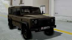 Land Rover Defender Vojno Vozilo for GTA San Andreas