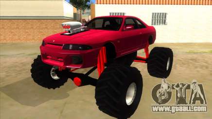 Nissan Skyline R33 Monster Truck for GTA San Andreas