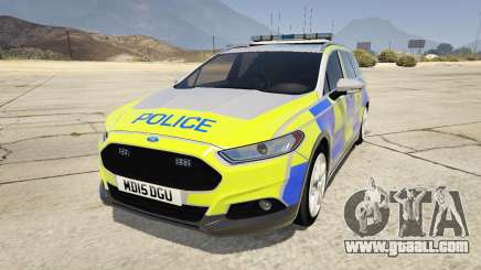 2014 Police Ford Mondeo Dog Section for GTA 5