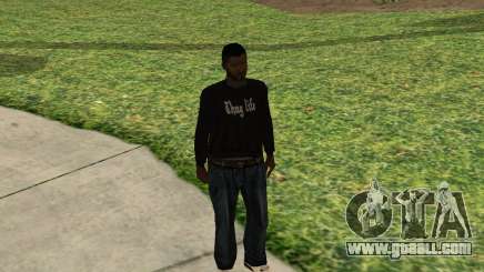 Black Madd Dogg (Thug life) for GTA San Andreas