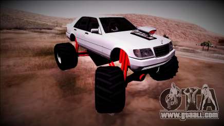 Mercedes-Benz W140 Monster Truck for GTA San Andreas
