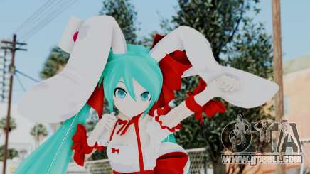 Hatsune Miku (Rabbit Girl) for GTA San Andreas