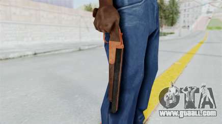 Double Barrel Shotgun Orange Tint (Lowriders CC) for GTA San Andreas