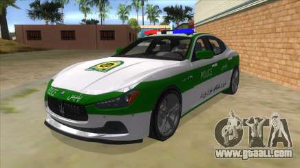 Maserati Iranian Police for GTA San Andreas