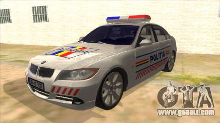 BMW 330XD Romania Police for GTA San Andreas