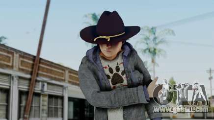 Carl Grimes from The Walking Dead for GTA San Andreas