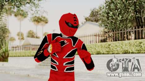 Power Rangers Jungle Fury - Red for GTA San Andreas