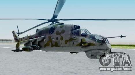 Mi-24V Soviet Air Force 14 for GTA San Andreas