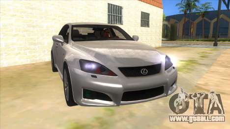 Lexus ISF for GTA San Andreas