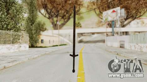 Skyrim Iron Sword for GTA San Andreas