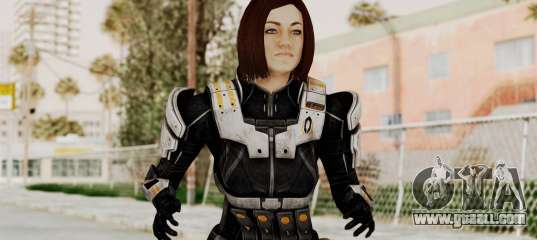 Mass Effect 3 Miranda Short Hair Ajax Armor for GTA San Andreas