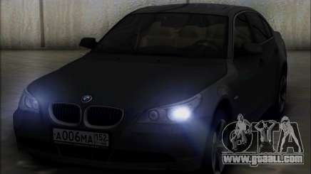 BMW 530xd stock for GTA San Andreas