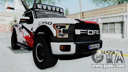 Ford F-150 Raptor 2015 for GTA San Andreas