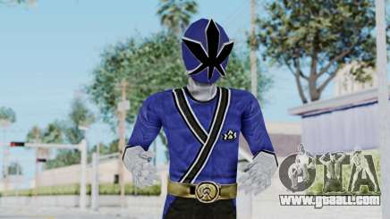 Power Rangers Samurai - Blue for GTA San Andreas