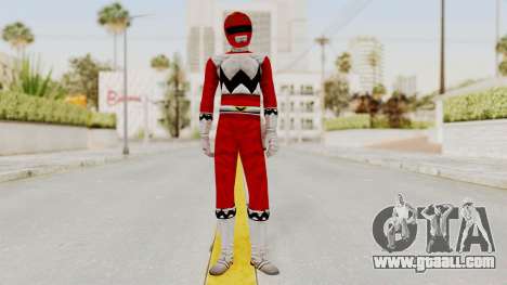Power Rangers Lost Galaxy - Red for GTA San Andreas