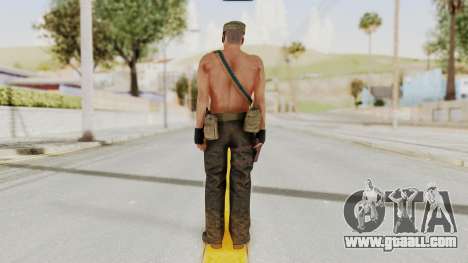 MGSV Phantom Pain Rogue Coyote Soldier Naked v1 for GTA San Andreas