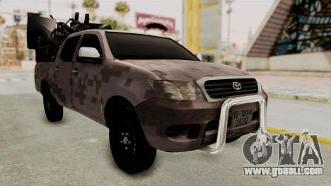 Toyota Hilux 2014 Army Libyan for GTA San Andreas