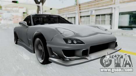 Mazda RX-7 FD3S HellaFlush for GTA San Andreas