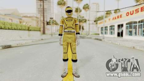 Power Rangers Turbo - Yellow for GTA San Andreas