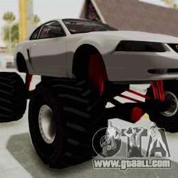 Ford mustang monster truck games