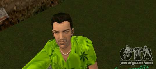 Weed T-Shirt for GTA Vice City