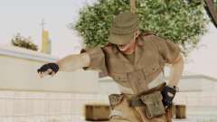 MGSV Phantom Pain CFA Soldier v2 for GTA San Andreas