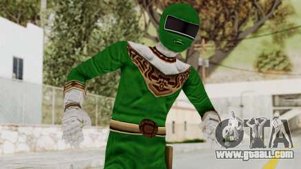 Power Ranger Zeo - Green for GTA San Andreas