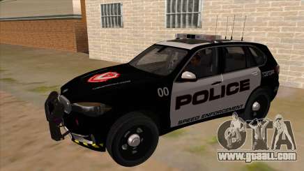 2014 BMW X5 F15 Police for GTA San Andreas