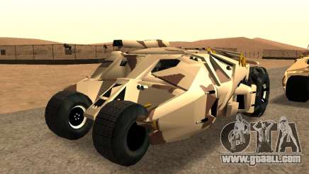 Army Tumbler Gun Tower from TDKR for GTA San Andreas