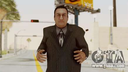 Taher Shah Black Suit for GTA San Andreas