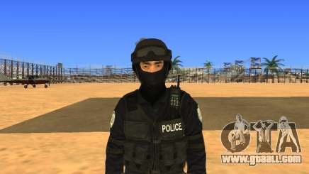 Skin SWAT HD for GTA San Andreas