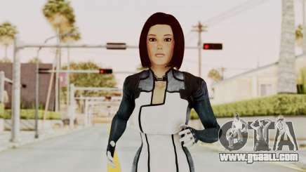 Mass Effect 3 Dr. Eva New Short Hair for GTA San Andreas