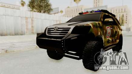 Toyota Fortuner 4WD 2015 Paraguay for GTA San Andreas