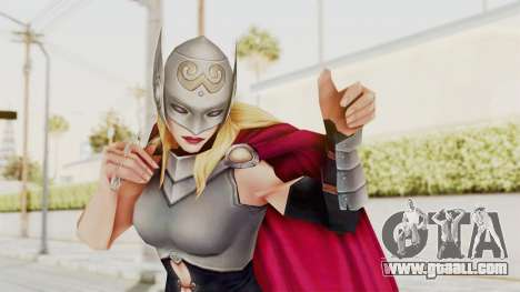 Marvel Future Fight - Thor (Jane Foster) for GTA San Andreas