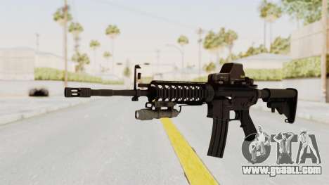 AR-15 with Eotech 552 and Flashlight for GTA San Andreas