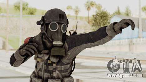 CoD MW3 Russian Military LMG Black for GTA San Andreas
