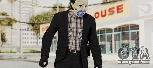 Joker Heist Outfit GTA 5 Style for GTA San Andreas