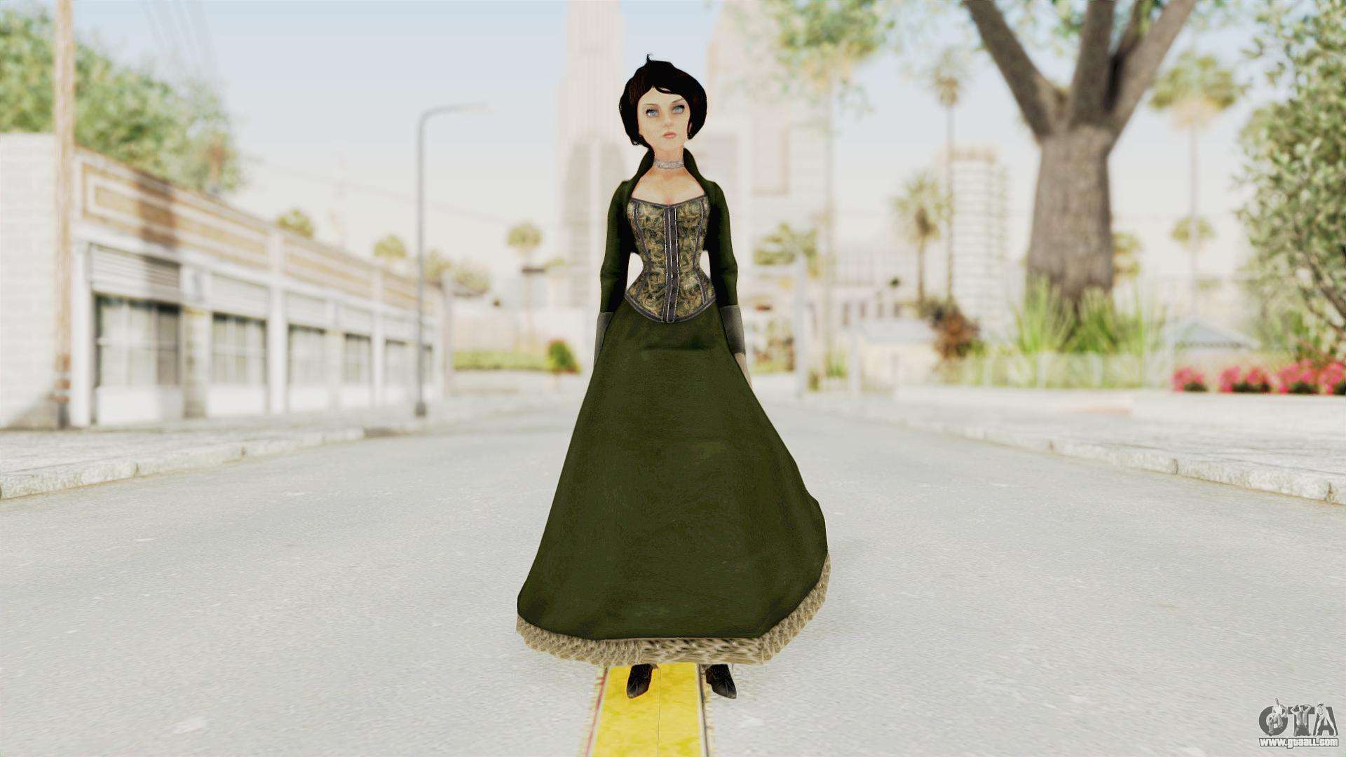 GTA 5 Elizabeth from Bioshock Infinite Mod 