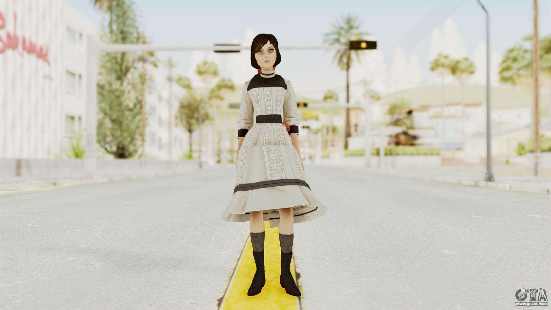 GTA 5 Elizabeth from Bioshock Infinite Mod 