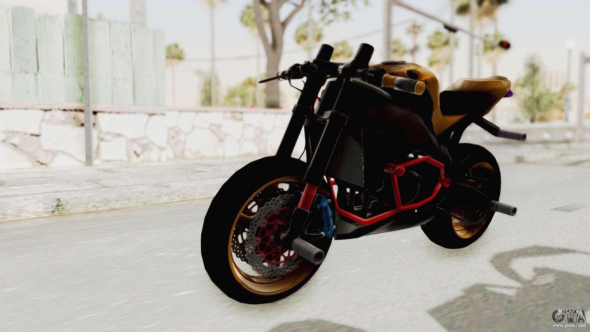 Mini Moto Suzuki para GTA San Andreas